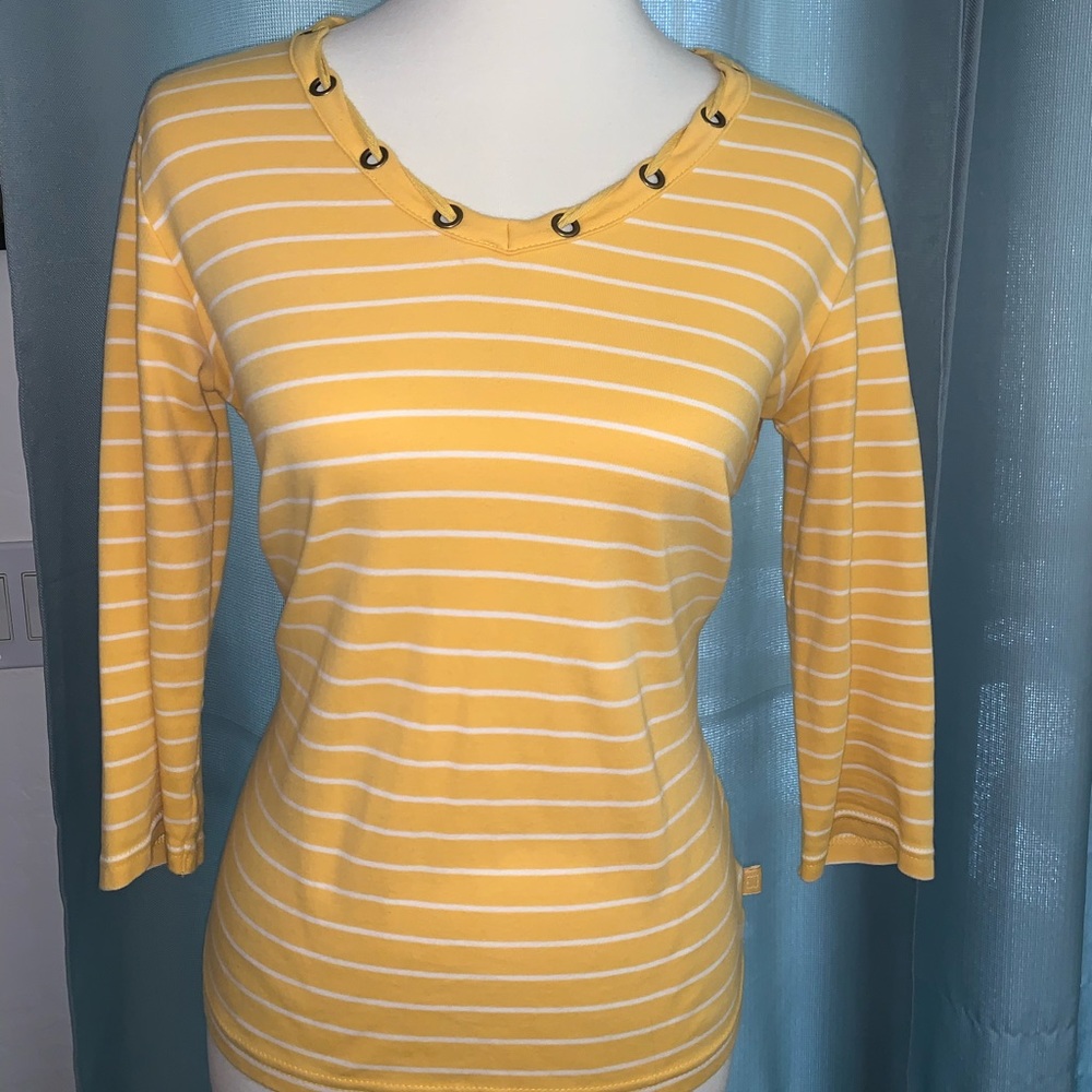 Liz Claiborne Beautiful sporty stripped blouse